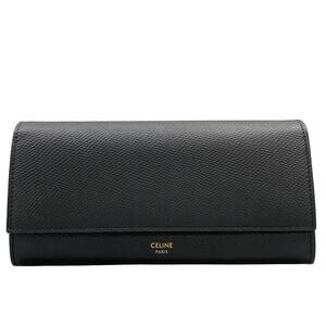 Celine Large Flap Wallet Long Wallet 10B563BEL.38NO